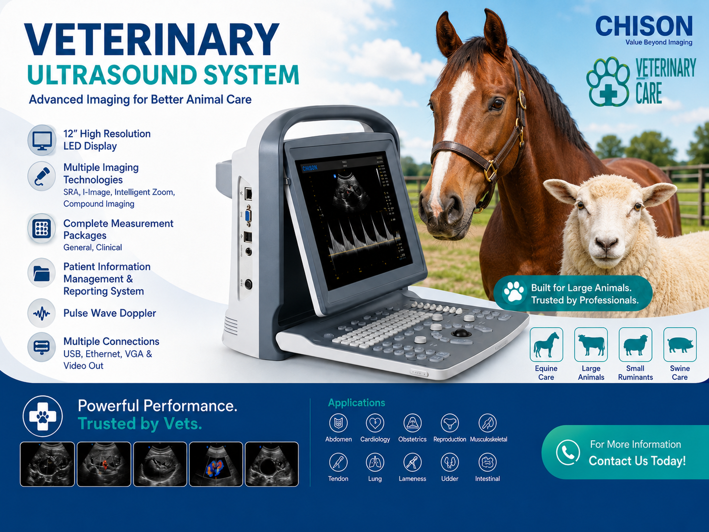 Chison Ultrasound ECO 2 VET