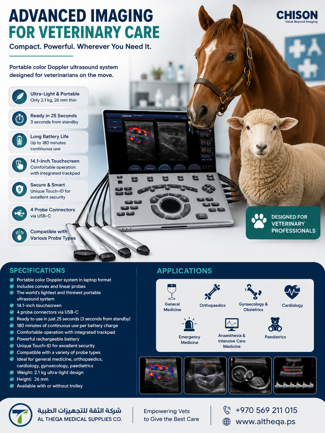 Chison Ultrasound SonoAir 30 VET