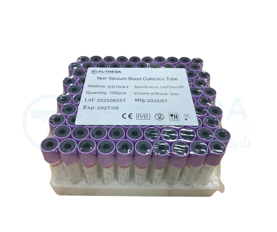 Non Vacuum Blood Collection Tube EDTA.K3
