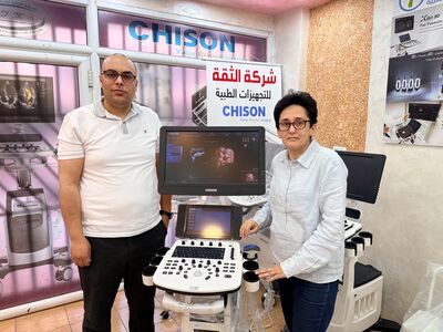Installation of CHISON CBIT 6 Ultrasound System in Barta’a, Jenin
